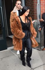 KIM KARDASHIAN Out and About in New York 02/16/2017