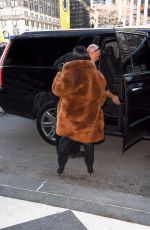 KIM KARDASHIAN Out and About in New York 02/16/2017