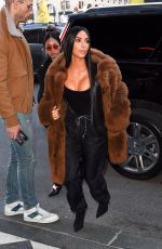 KIM KARDASHIAN Out and About in New York 02/16/2017