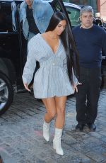 KIM KARDASHIAN Out for Lunch in New York 02/14/2017