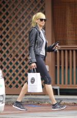 KIMBERLY STEWART in Leggings Out Shopping in West Hollywood 02/19/2017