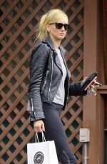 KIMBERLY STEWART in Leggings Out Shopping in West Hollywood 02/19/2017