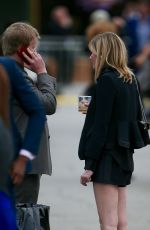 KIRSTEN DUNST Out and About in Santa Monica 02/25/2017