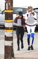 KOURTNEY and KHLOE KARDASHIAN Out in Calabasas 02/05/2017