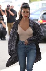 KOURTNEY KARDASHIAN Arrives at Casa Vega in Sherman Oaks 02/08/2017