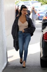 KOURTNEY KARDASHIAN Arrives at Casa Vega in Sherman Oaks 02/08/2017