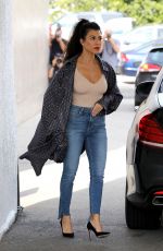 KOURTNEY KARDASHIAN Arrives at Casa Vega in Sherman Oaks 02/08/2017