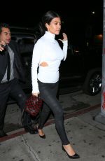 KOURTNEY KARDASHIAN at Nice Guy in West Hollywood 02/06/2017