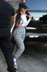 KOURTNEY KARDASHIAN Out and About in Woodland Hills 01/31/2017