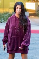 KOURTNEY KARDASHIAN Out in Woodland Hills 02/07/2017