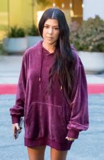 KOURTNEY KARDASHIAN Out in Woodland Hills 02/07/2017