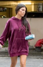 KOURTNEY KARDASHIAN Out in Woodland Hills 02/07/2017