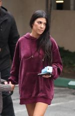 KOURTNEY KARDASHIAN Out in Woodland Hills 02/07/2017