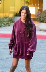 KOURTNEY KARDASHIAN Out in Woodland Hills 02/07/2017