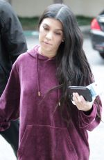 KOURTNEY KARDASHIAN Out in Woodland Hills 02/07/2017
