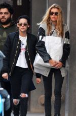 KRISTEN STEWART and STELLA MAXWELL Out Shopping in New York 02/06/2017