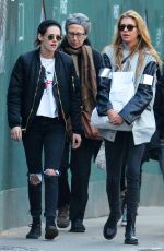 KRISTEN STEWART and STELLA MAXWELL Out Shopping in New York 02/06/2017