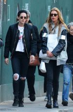 KRISTEN STEWART and STELLA MAXWELL Out Shopping in New York 02/06/2017