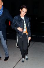 KRISTEN STEWART Arrives at STK for SNL Afterparty in New York 02/04/2017