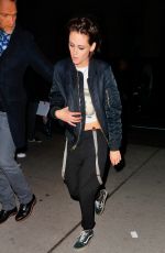 KRISTEN STEWART Arrives at STK for SNL Afterparty in New York 02/04/2017