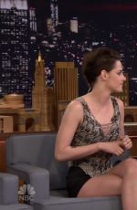 KRISTEN STEWART at Tonight Show Starring Jimmy Fallon in New York 02/03/2017