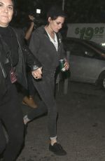 KRISTEN STEWART Leaves Tommy Hilfiger Fashion Show in Venice 02/08/2017