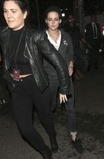 KRISTEN STEWART Leaves Tommy Hilfiger Fashion Show in Venice 02/08/2017