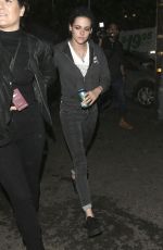 KRISTEN STEWART Leaves Tommy Hilfiger Fashion Show in Venice 02/08/2017