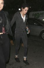 KRISTEN STEWART Leaves Tommy Hilfiger Fashion Show in Venice 02/08/2017