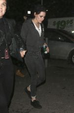 KRISTEN STEWART Leaves Tommy Hilfiger Fashion Show in Venice 02/08/2017