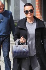 KYLE RICHARDS Out Shopping in Beverly Hills 02/18/2017