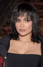 KYLIE JENNER and Tyga at Alexander Wang Fashion Show in New York 02/11/2017