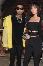 KYLIE JENNER and Tyga at Alexander Wang Fashion Show in New York 02/11/2017