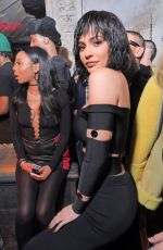 KYLIE JENNER and Tyga at Alexander Wang Fashion Show in New York 02/11/2017