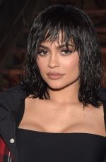 KYLIE JENNER and Tyga at Alexander Wang Fashion Show in New York 02/11/2017