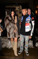 KYLIE JENNER and Tyga Out for Dinner in New York 02/10/2017