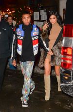 KYLIE JENNER and Tyga Out for Dinner in New York 02/10/2017