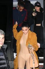 KYLIE JENNER Arrives at Her Pop Up Shop in New York 02/11/2017