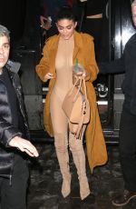 KYLIE JENNER Arrives at Her Pop Up Shop in New York 02/11/2017