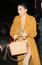 KYLIE JENNER Arrives at Her Pop Up Shop in New York 02/11/2017