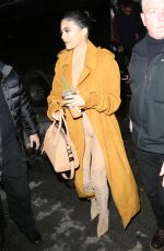 KYLIE JENNER Arrives at Her Pop Up Shop in New York 02/11/2017