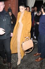 KYLIE JENNER Arrives at Her Pop Up Shop in New York 02/11/2017