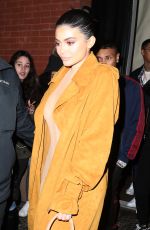 KYLIE JENNER Arrives at Her Pop Up Shop in New York 02/11/2017