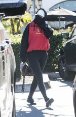 KYLIE JENNER Arrives at Polacheck