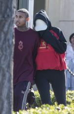 KYLIE JENNER Arrives at Polacheck