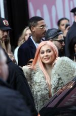 KYLIE JENNER Arrives to Her Store Oppening in New York 02/13/2017