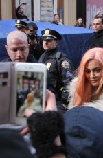 KYLIE JENNER Arrives to Her Store Oppening in New York 02/13/2017