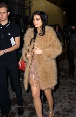 KYLIE JENNER at Jeremy Scott Fashion Show at 2017 New York Fashion Week 02/10/2017