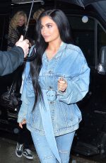 KYLIE JENNER in Jeans Out and About in New York 02/12/2017
