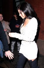 KYLIE JENNER Leaves Her Hotel in Nnew York 02/13/2017